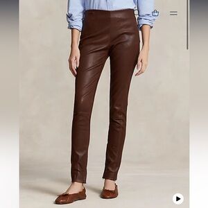 Polo luxe lambskin pants! Brand new! Never worn!